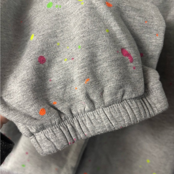 NWT Sundry Gray Paint Splatter Joggers Sz 3 (large) - Picture 6 of 6